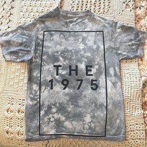 The 1975 Grey Tie Dye Logo T Shirt